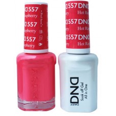 DND DUO GEL WITH MATCHING POLISH - HOT RASPBERRY